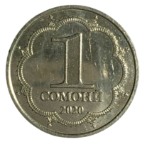 Таджикистан 1 сомони, 2020 [AUNC]