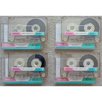 Аудиокассеты Denon RE-X 46, 50, 60 и 90 минут 4шт.