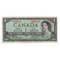 Канада. 1 доллар 1954 г.
