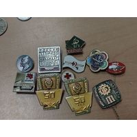 Интересные значки СССР и пр