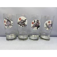 Набор стаканов знаки зодиак СССР
