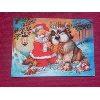 С Новым Годом! Медный всадник. Чистая. Кр1.