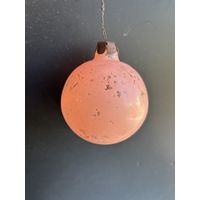 Ёлочная игрушка шарик СССР