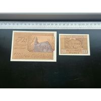 Германия-нотгельд  10.50 пфеннигов 1922   Mirow (рейтергельд)