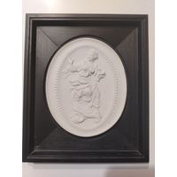 Плакетка фарфор Meissen.