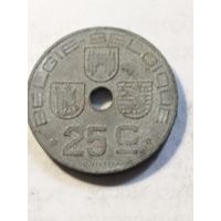 Бельгия 25 сентим 1944