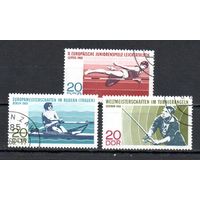 Международные чемпионаты ГДР  1968 год серия из 3-х марок
