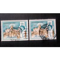 ВЕЛИКОБРИТАНИЯ \233вк\Бермуды - 1962. Королева. Штемпель хороший