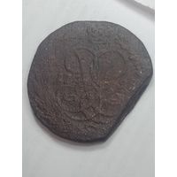 Российская империя  2 Копейки  1758 года .