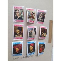 Умм -Эль-Кайвайн марки 1968г. Живопись.