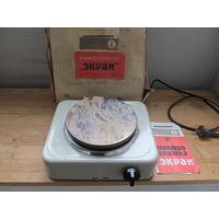 Электроплитка Экран НОВАЯ с регулятором