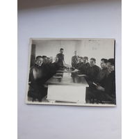 Фотография совещание саперов довоенная