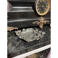 Пепельница ажурная силумин завод Ленинская Кузница винтаж