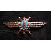 Нагрудный знак классной квалификации " Военный штурман ВВС СССР 2-го класса ".