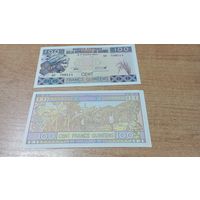 100 франков  2015 года с рубля **799514
