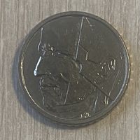 Монета 50 франков 1993 год. Бельгия. С рубля без МЦ.