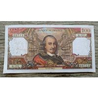 Werty71 Франция 100 франков 1965 банкнота Пьер Корнель