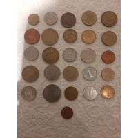 Набор монет 26 штук старт с 3 рублей