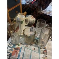 Бокалы пивные  8 шт Цена за лот.