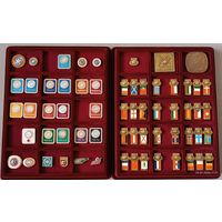 Футбол Чемпионат Европы юноши 1984 (служебные и сувенирные значки + медаль)