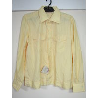 Состояние. Не ношенная. Рубашка кремовая офицера ВМФ. Военно-морской флот. Оригинал. Ретро СССР 1992 г.