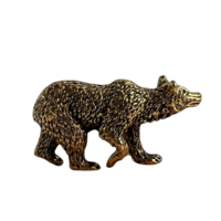 Статуэтка Медведь Латунь