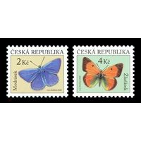 2020 Чехия 1092-1093 Фауна. Бабочки (I) **