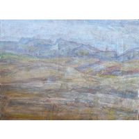 Степанов Алексей Матвеевич (1923 – 1989) Народный художник КазССР Горы по дороге на Семипалатинск