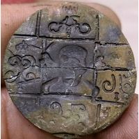 Неизвестная печать с рубля