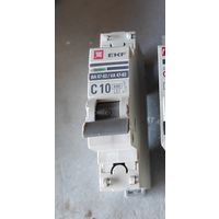 Автомат 4.5кА ВА47-29 1Р 10А С, EKF