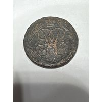 2 копейки 1759 год буквы номинала сверху