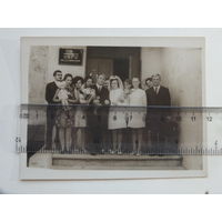 Фото на память Мозырь свадьба   1960-е