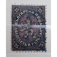 Болгария 1879г. Первые марки 25 сантим.Редкость.