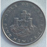 Остров Мэн 5 пенсов 1975 г.