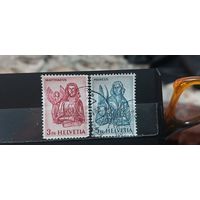 РАСПРОДАЖА ШВЕЙЦАРИЯ 1961г. Гаш.