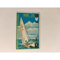 Эк.Гвинея  1972   парусный спорт