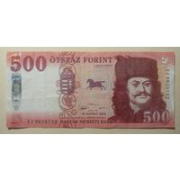 Торг! Венгрия. 500 форинт 2018 года, серия EJ