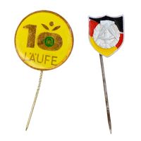 2 значка ГДР