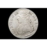 Талер (экю) 1778 г. Франция, Лидовик XVI