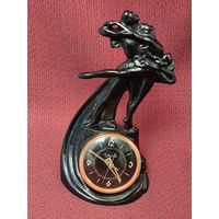 Часы Балет. Касли (Куса?). 1960-е г.г. Чугун. Клеймо.