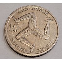 Мэн 10 пенсов 1992