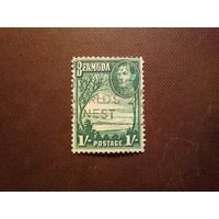 Британские Бермудские острова 1938 г.Король Георг VI и Грейп-Бей, округ Пейджет ./49а/