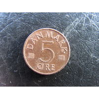Дания. 5 эре.1975. С 20 копеек. Распродажа коллекции. Смотрите другие лоты.
