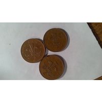 Пенсы Великобритания.Одним лотом