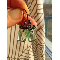 Серьги 875 звезда совушки