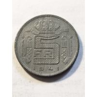 Бельгия 5 франков 1941
