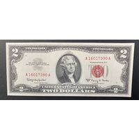 2 доллара США 1963 A unc