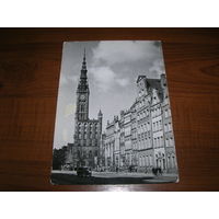 Гданьск Польша Готическая ратуша 1963 год Издание RUCH чистая