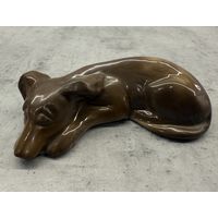 Статуэтка  СПЯЩАЯ СОБАКА. Редкая.   Распродажа коллекции!!!