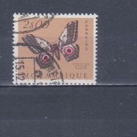 [217] Португальский Мозамбик 1953. Фауна.Бабочка.2 э. Гашеная марка.
